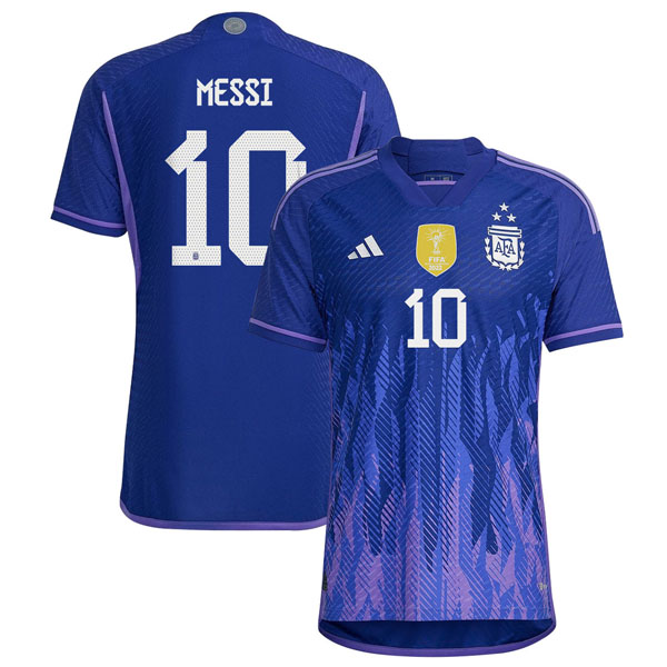 3 Sterne Thailand Trikot Argentinien Auswarts Messi 2022-23